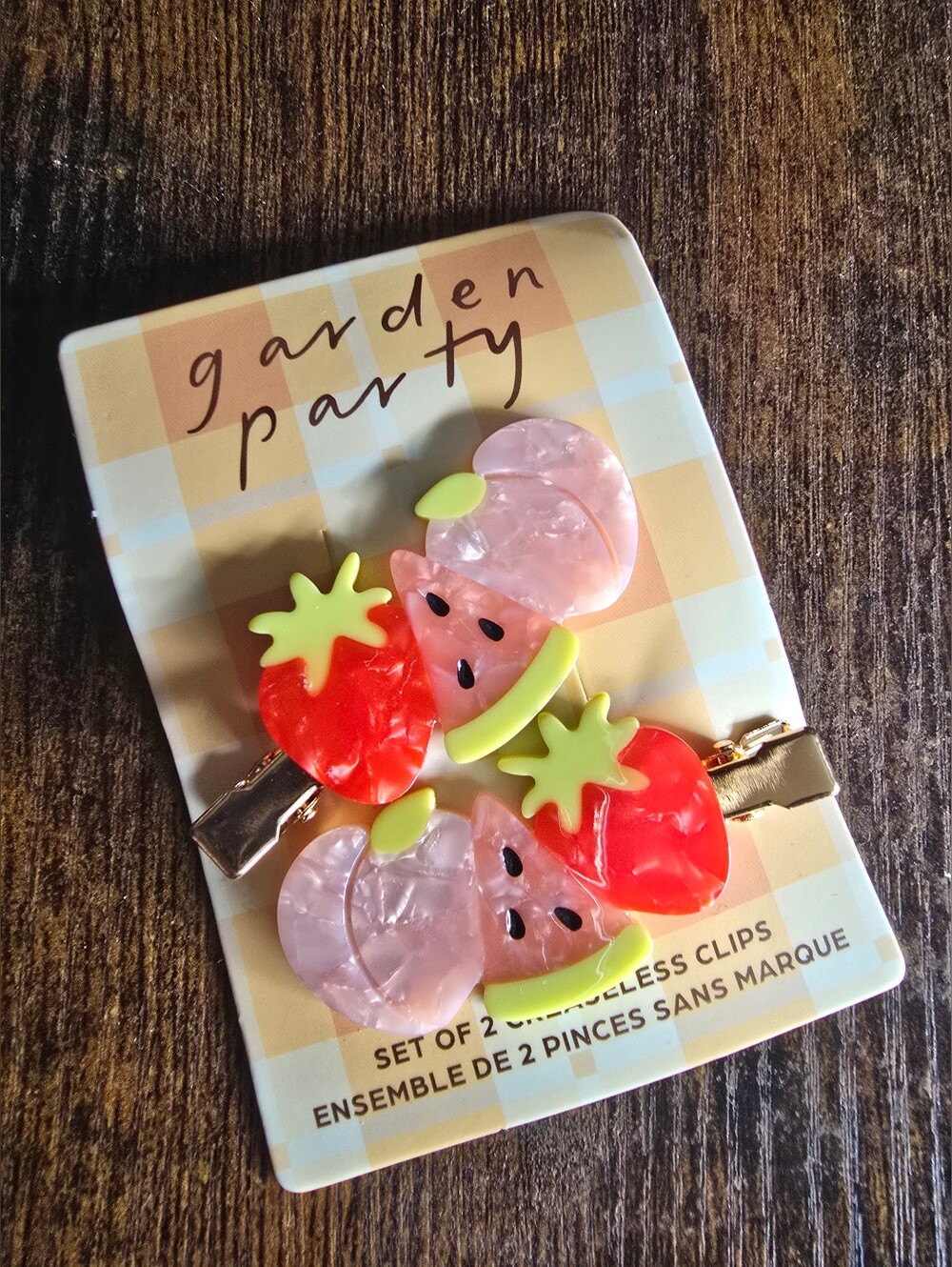 NWT! Anthropologie, Small Talk Barrette Set, MSRP $22